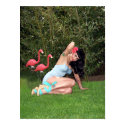 Flamingo Pinup posters