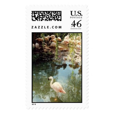 flamingo stamp by Jack_of_Arts