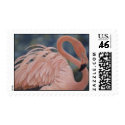 Flamingo postage by Laura_Regan_Artist Flamingo postage