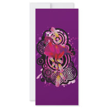 Flamingo Personalized Rack Card