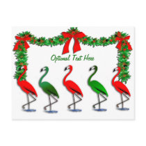 Flamingo Rockettes Dancing Show Post Cards