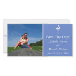Flamingo Save The Date Photocard (Periwinkle) Photo Cards