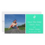 Flamingo Save The Date Photocard (Spring) Photo Cards