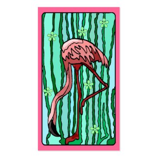 Flamingo Spanish Moss Travel Souvenir Gift Tags profilecard