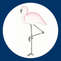 Flamingo Sticker stickers