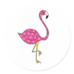 flamingo sticker