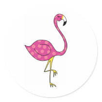 flamingo sticker