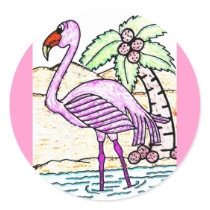 Flamingo Stickers