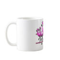 Flamingo Strip mugs by klclewis Flamingo Strip mugs
