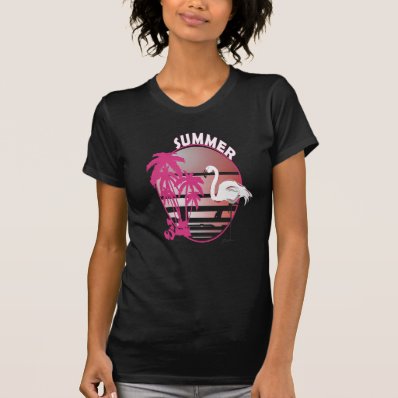 flamingo summer tshirts