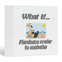 Flamingo Sunbathe binders