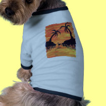 Flamingo Sunset pet clothing