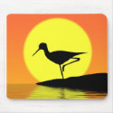 Flamingo Sunset Mousepad