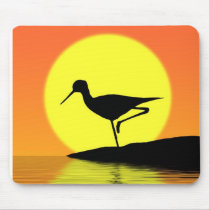 Flamingo Sunset Mousepad