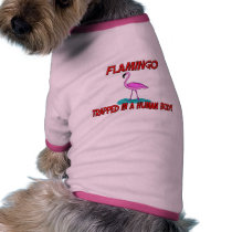 Flamingo trapped in a human body pet clothing by AnimalShirts Flamingo trapped in a human body pet clothing