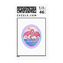 Flamingo Twins stamps