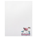flamingocize jogging flamingo cartoon letterhead