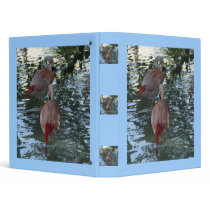 Flamingos Vinyl Binder