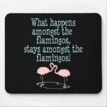 Flamingos Mousepad