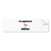 Flamingos Rock bumper stickers