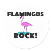 Flamingos Rock stickers