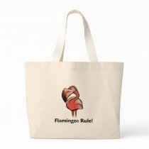 Flamingos Rule! bags