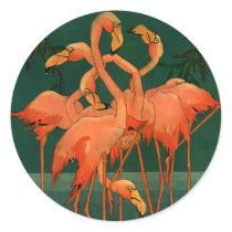 Flamingos stickers