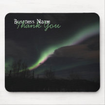 Flámula de Borealis de la aurora del ABS Tapete De Raton
