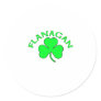 Flanagan Round Sticker
