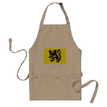 Flanders, Belgium flag Apron