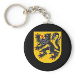 Flanders Coat Of Arms Key Chain