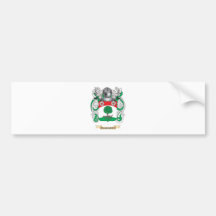 Flannery Coat of Arms Bumper Sticker