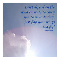 FLAP YOUR WINGS AND FLY posters by freeitup FLAP YOUR WINGS AND FLY posters