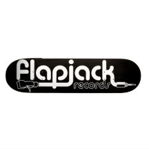 Flapjack Black Deck Skateboard Deck