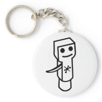 Flapjack Cartridge Keychain