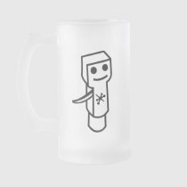 Flapjack Frosted Glass Mug