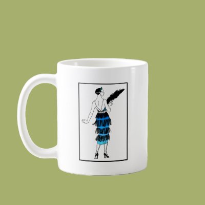 Flapper Dress With Fringe Mugs Zazzle_mug Flapper Dress With Fringe Mugs Zazzle_mug
