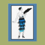Flapper Dress With Fringe Postcards Flapper Dress With Fringe Postcards