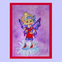 Flapper Fairy Postcard postcards