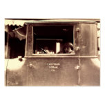 Flapper in a Tin Lizzie Roaring Twenties Business Card Templates