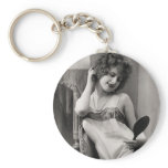 Flapper In Lingerie Keychains