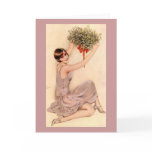 Flapper with Mistletoe cards