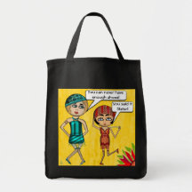 Flappers Shoe Bag (Canvas Tote)