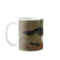 Flapping Puffin mugs