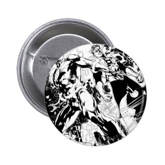 Flash and Green Lantern Panel 2 Pin