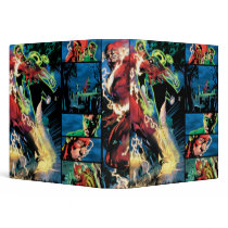 Flash and Green Lantern Panel 3 Ring Binders