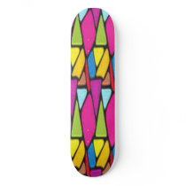 FLASH BACK BRIGHT PLASTIC SKATEBOARD