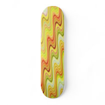 FLASH BACK BRIGHT PLASTIC SKATEBOARD