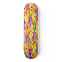 FLASH BACK BRIGHT PLASTIC SKATEBOARD