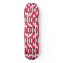 FLASH BACK BRIGHT PLASTIC SKATEBOARD